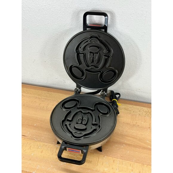 VTG Vitantonio Mickey Mouse Waffle Iron Mickey’s Waffler #950 - Tested - Picture 7 of 10